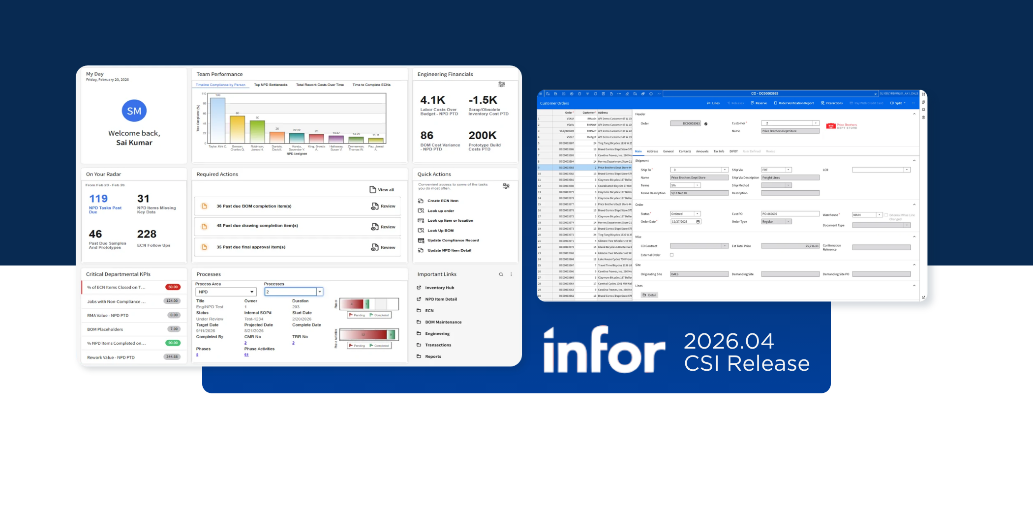 Important Updates to Infor CloudSuite Industrial (April 2026)